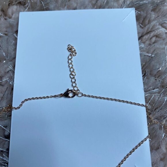 Best Friend Necklace 14K Rose Gold Filled 2 Interlocking Infinity Circles Women’ - Picture 4 of 10